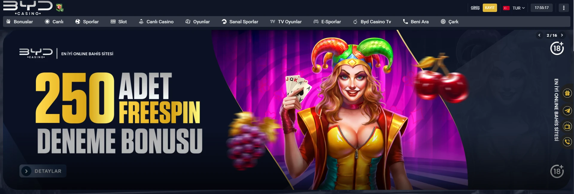 BYD Casino kapak