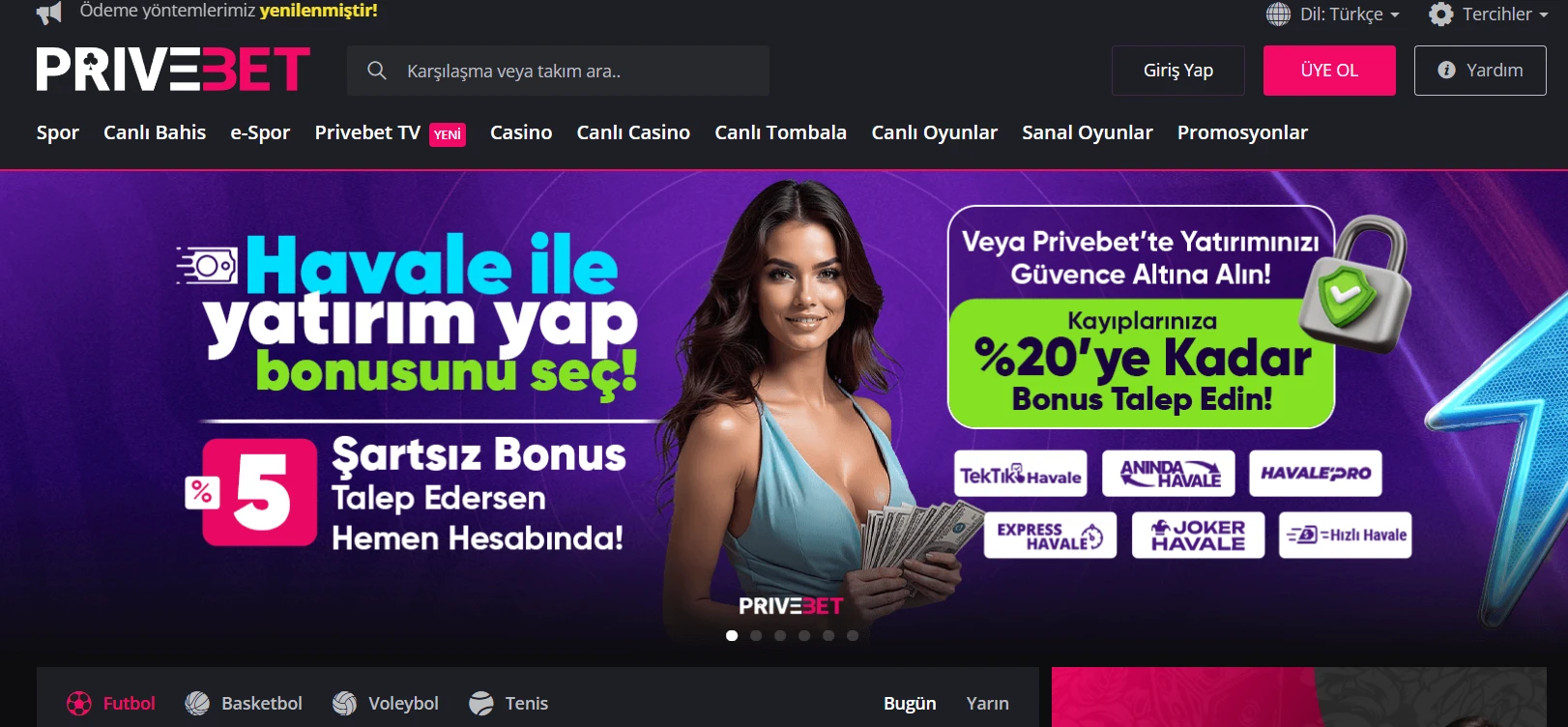 Privebet kapak