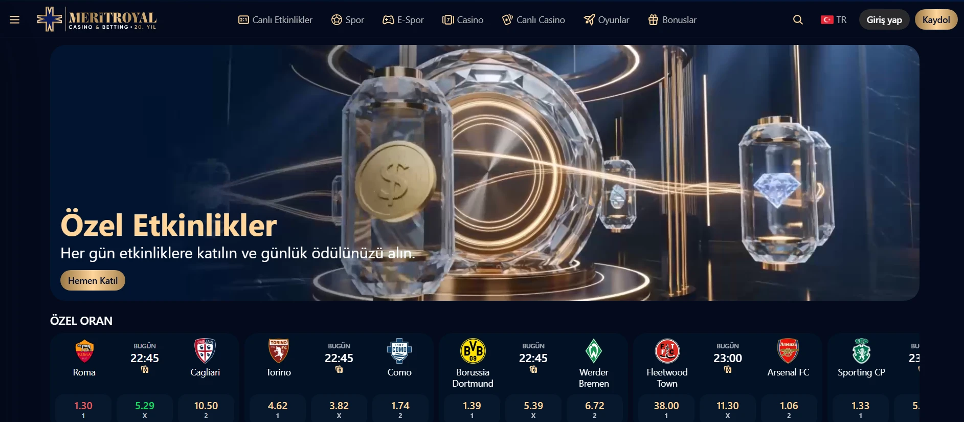 Merit Royal Casino kapak