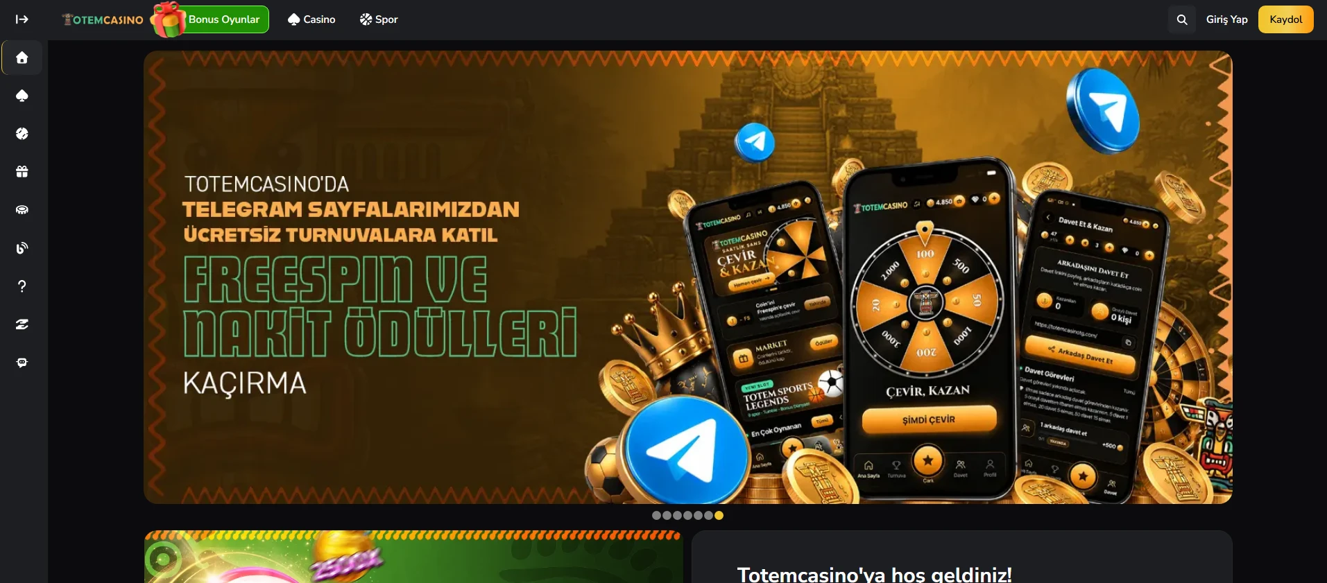 Totem Casino kapak
