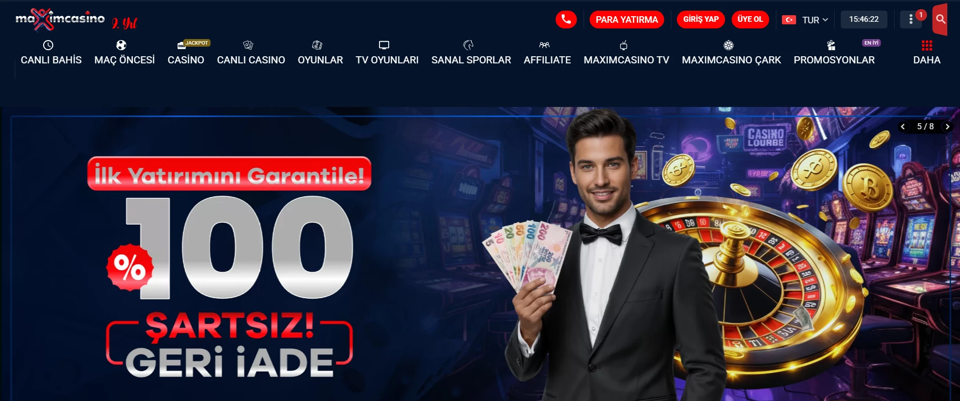 Maximcasino kapak