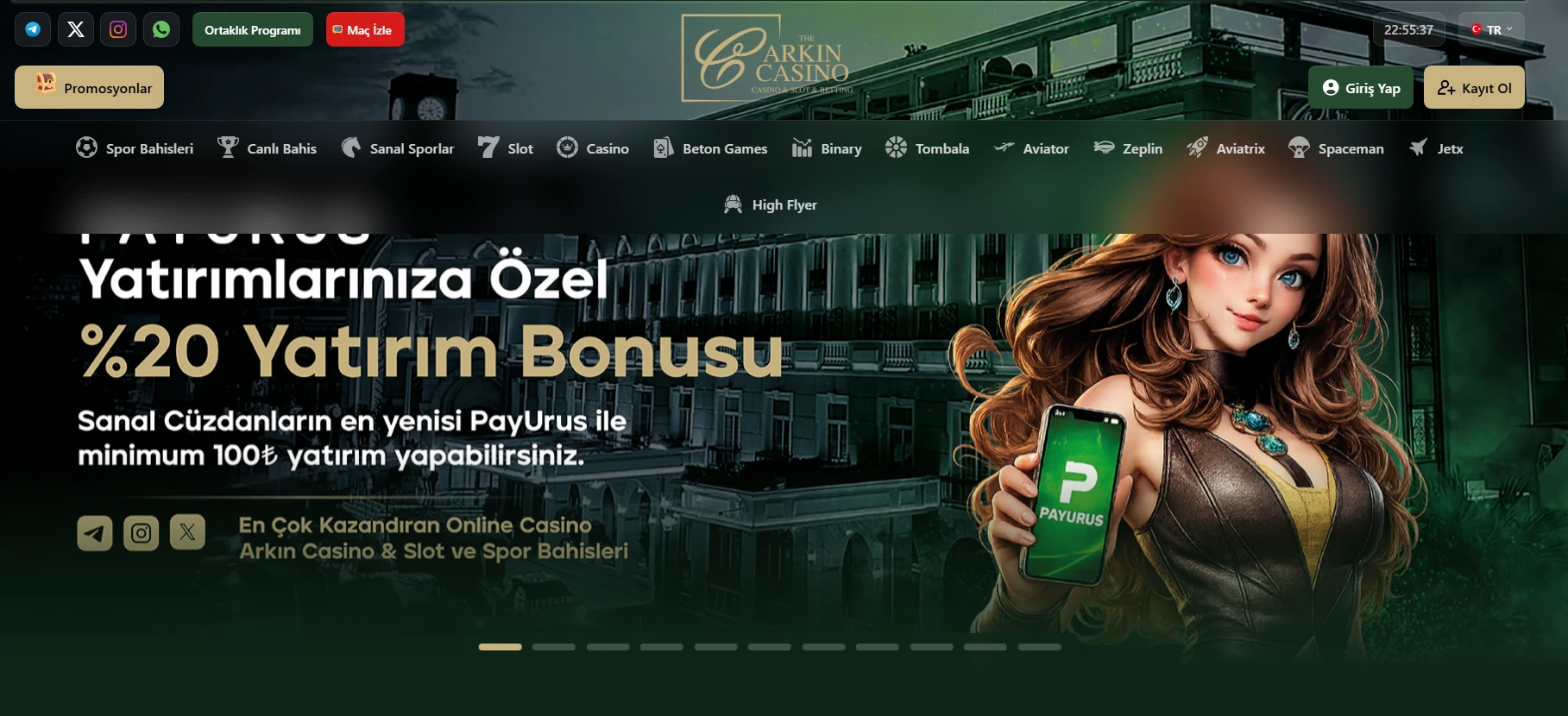 Arkın Casino kapak