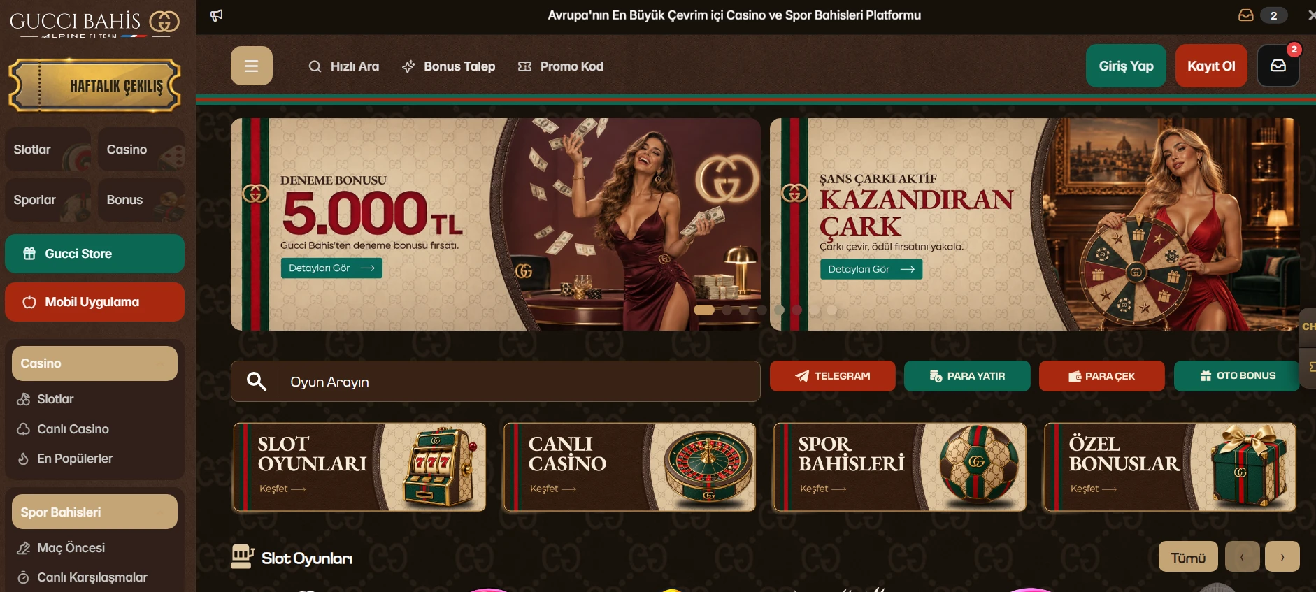 Guccibahis kapak